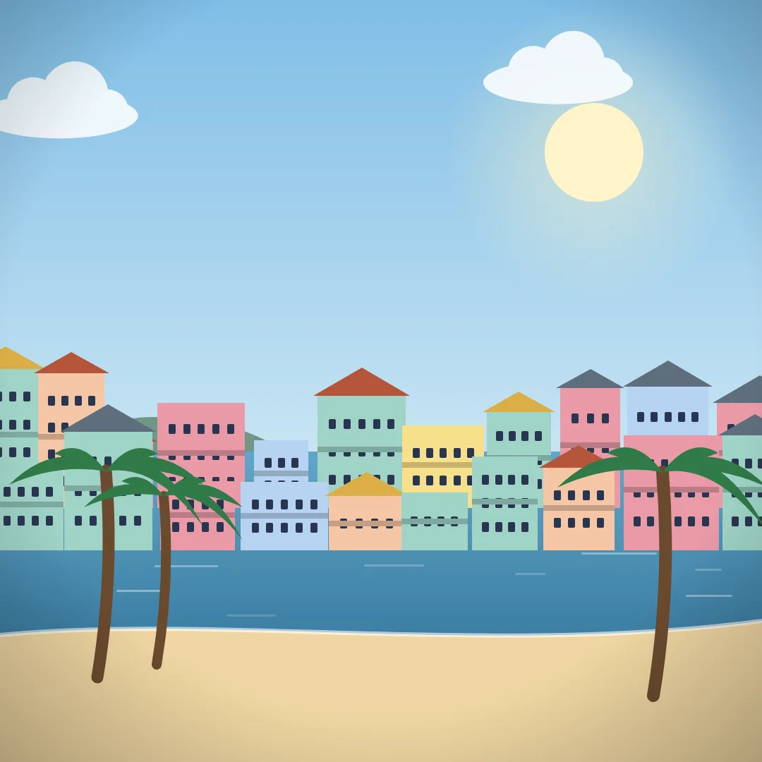 Las Palmas, Espanja – Reissaajat.fi:n kuvitus