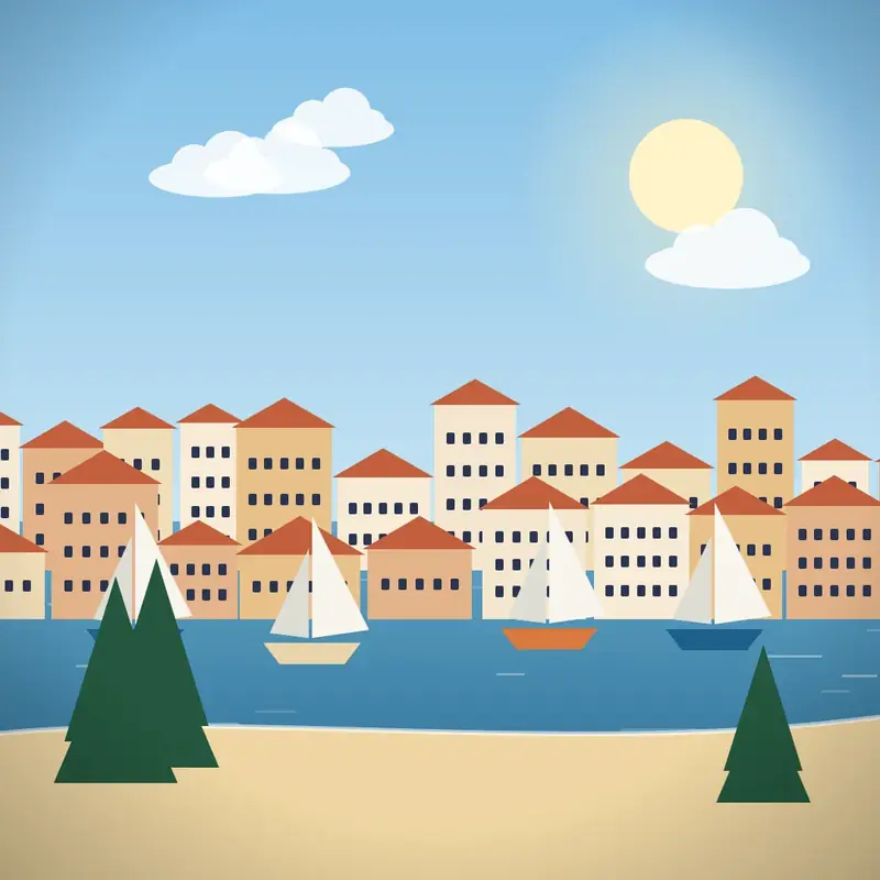 Marseille, Ranska – Reissaajat.fi:n kuvitus